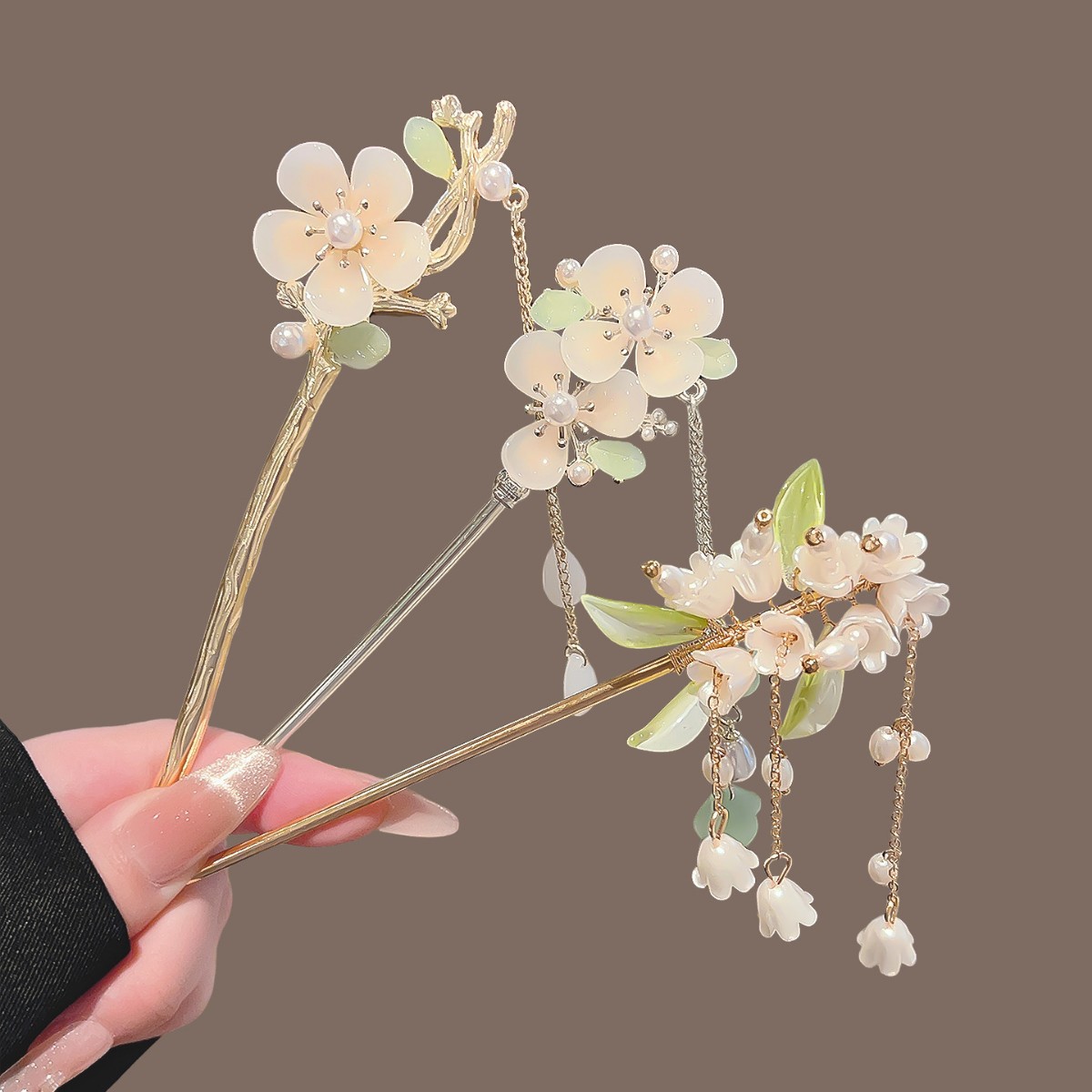 Pearl Hair Pin - Épingles à cheveux vintage de style