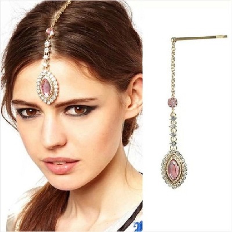 Women Accessories India - Boho ethnique indien femmes cheveux bijoux