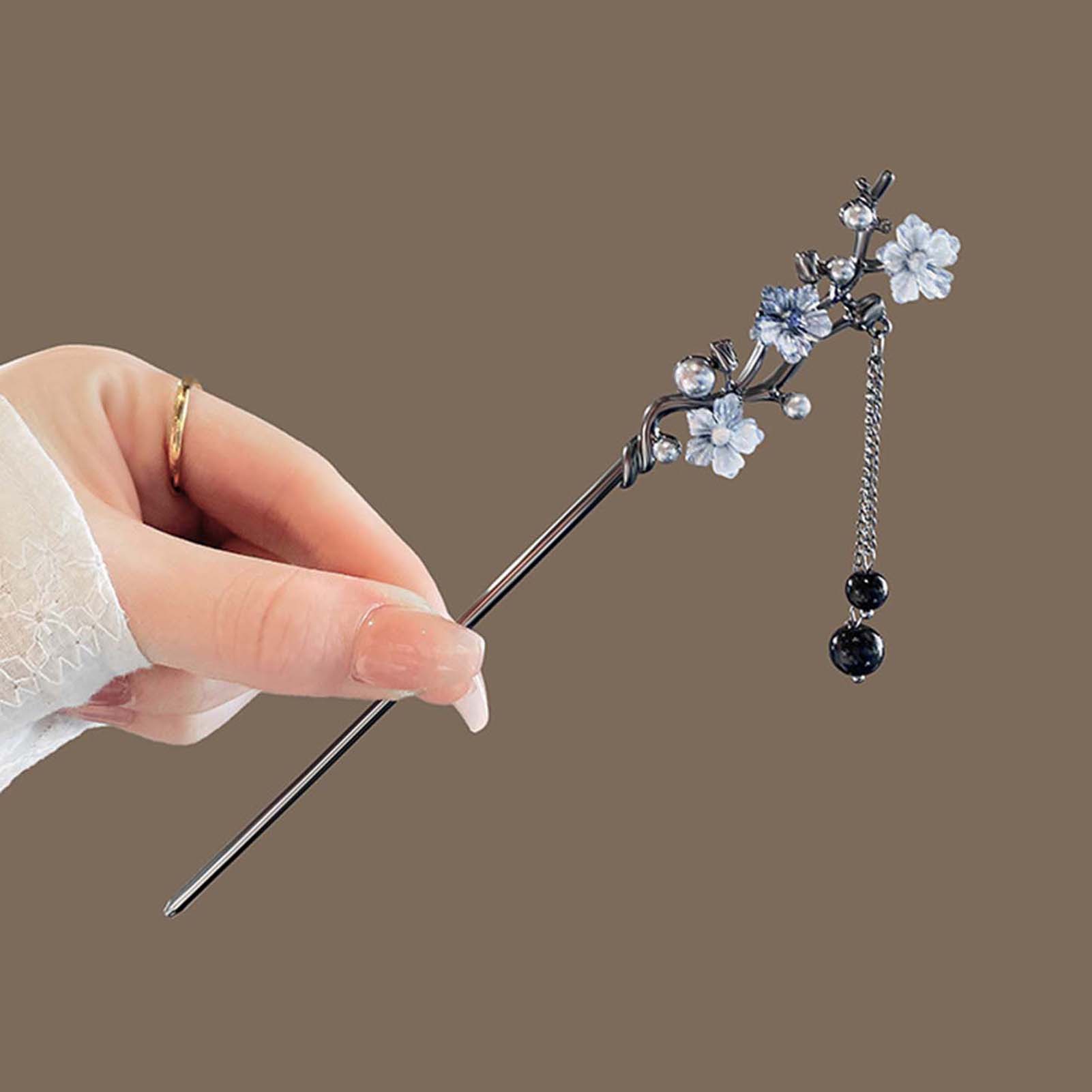 Pearl Hair Pin - Épingles à cheveux de style chinois