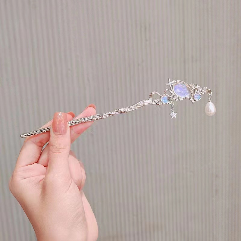Épingle à cheveux en pierre de - Pearl Hair Pin avis et prix