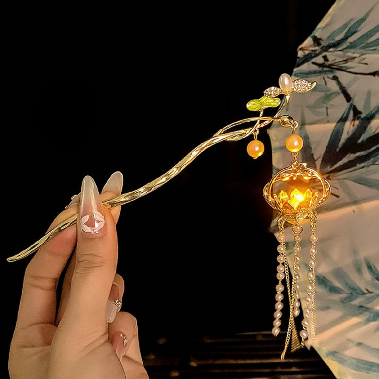 Épingle à cheveux lumineuse en - Pearl Hair Pin avis et prix