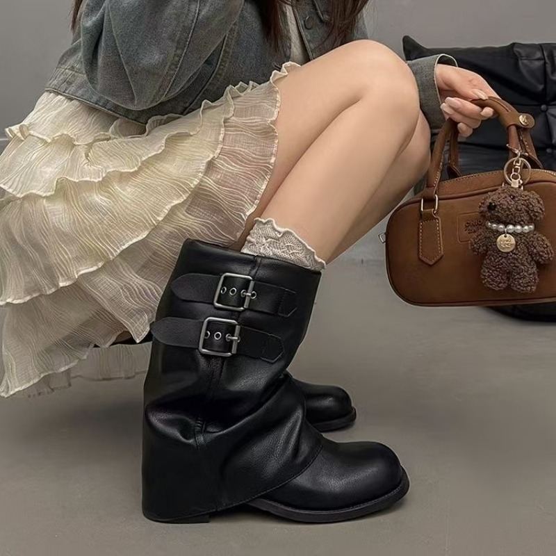 Bottes mi-mollet noires pour f - Women'S Ankle Accessories avis et prix