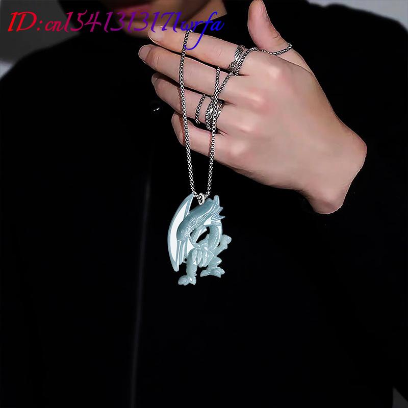 Collier pendentif dragon en ja - Women Accessories Trendy avis et prix