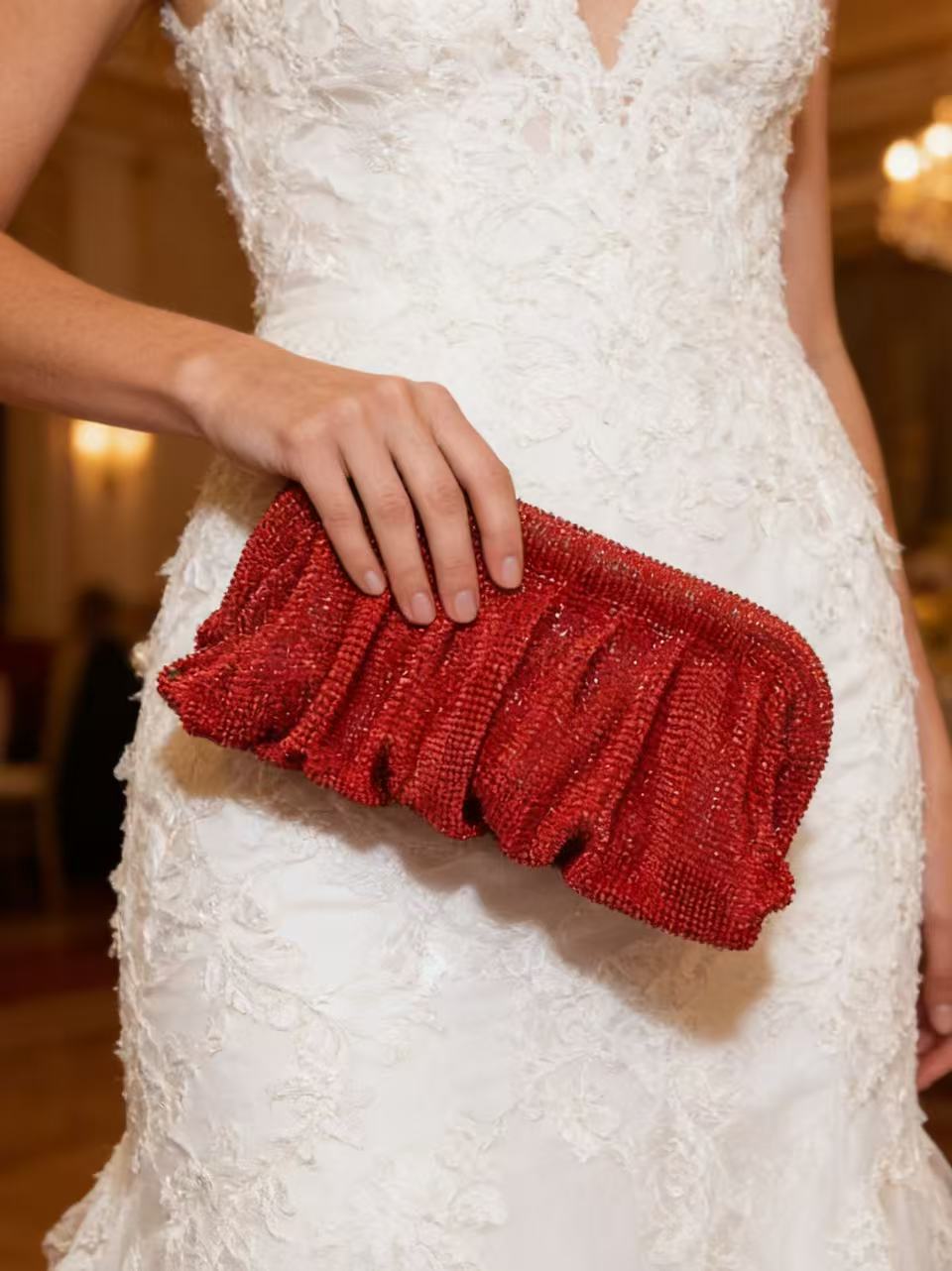 Sac à main nuage plissé en mai - Wallet Chain Bag avis et prix