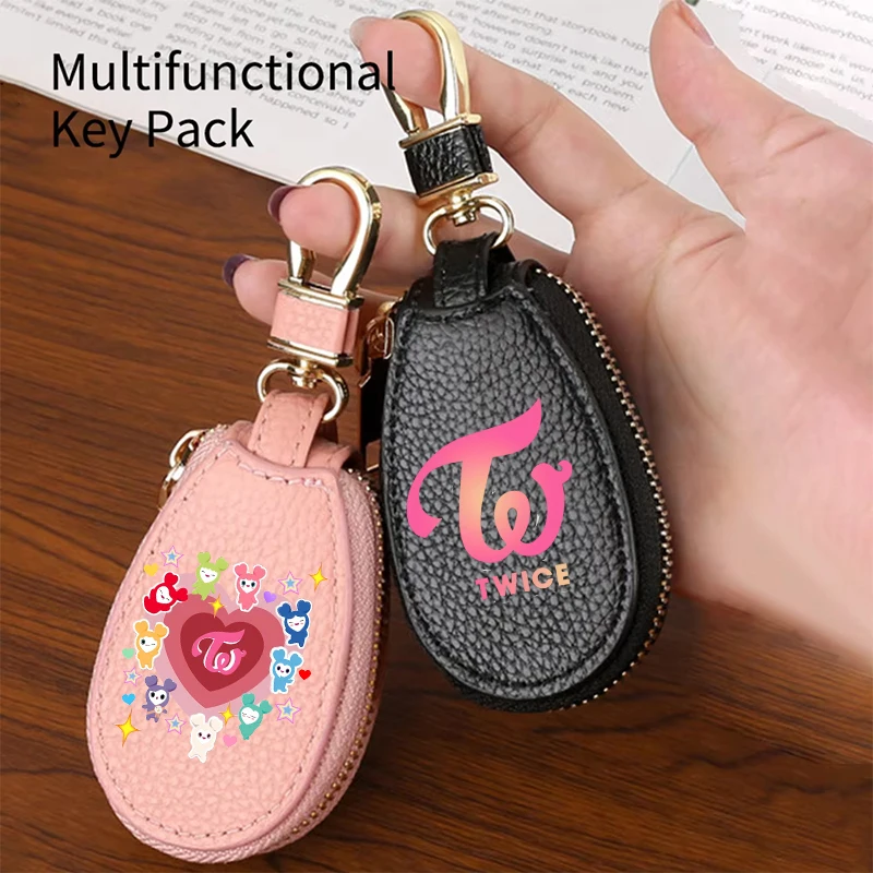 Porte-clés en cuir avec fermet - Wallet Chain Bag avis et prix
