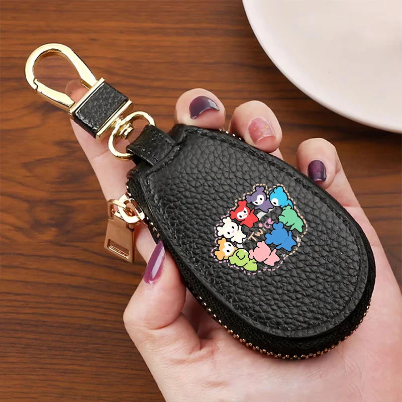 Porte-clés en cuir avec fermet - Wallet Chain Bag avis et prix