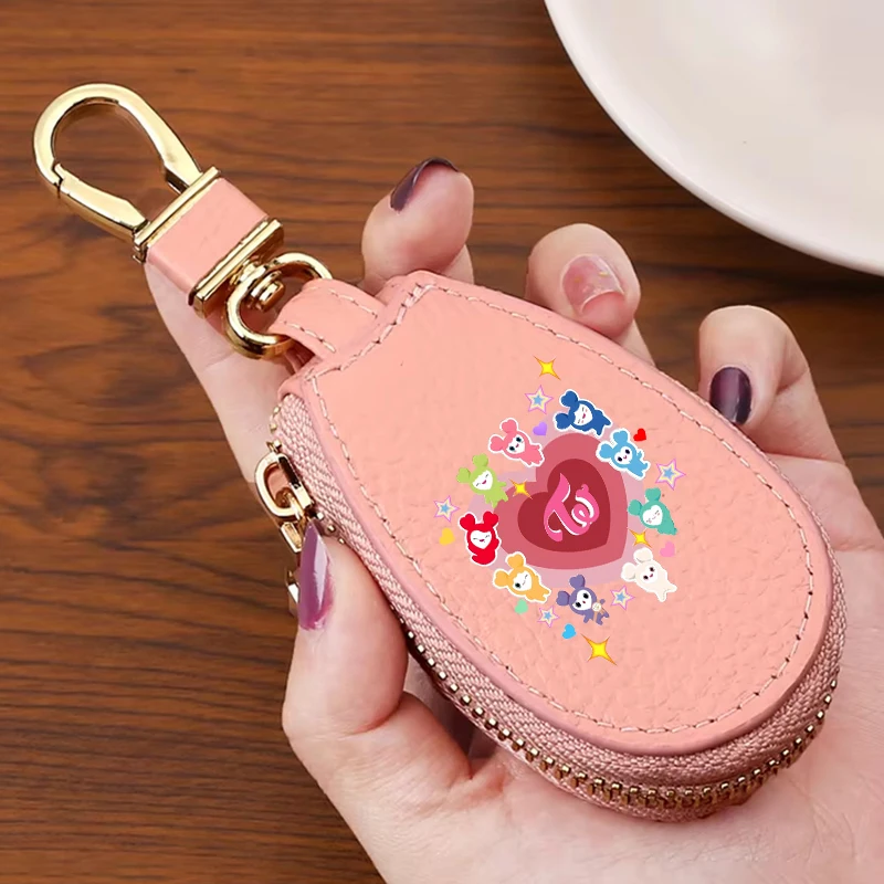 Porte-clés en cuir avec fermet - Wallet Chain Bag avis et prix