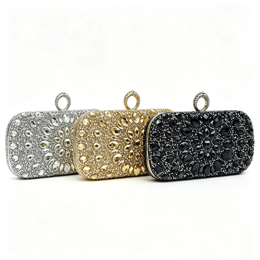 Sacs de soirée entièrement orn - Wallet Chain Bag avis et prix