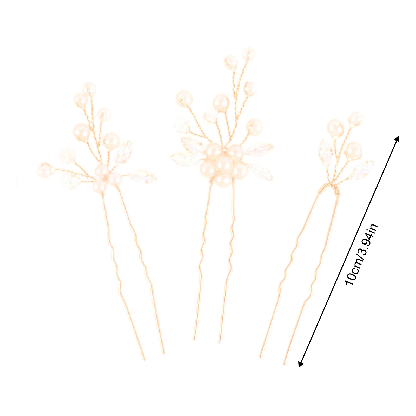 Lot de 3 pinces à cheveux tend - Pearl Hair Pin avis et prix