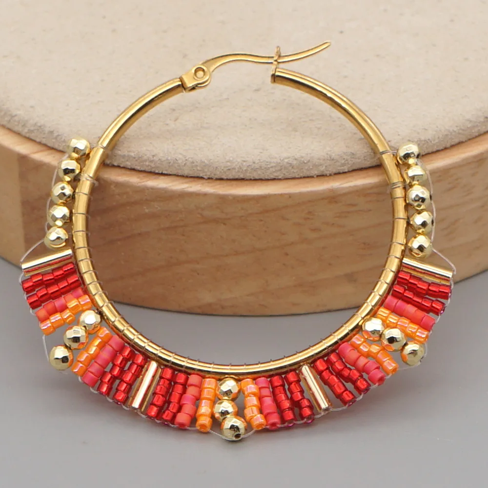 Boucles d'oreilles en perles d - Tassel Earrings Boho avis et prix