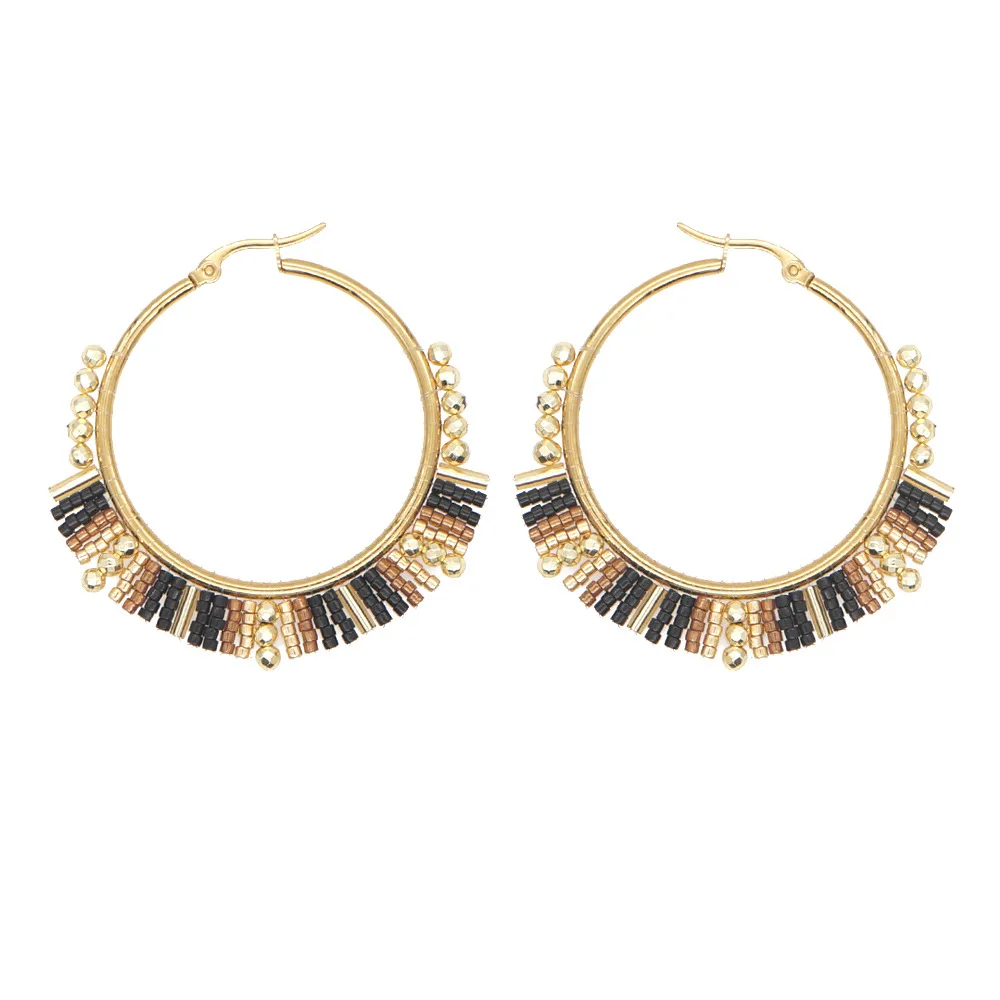 Boucles d'oreilles en perles d - Tassel Earrings Boho avis et prix