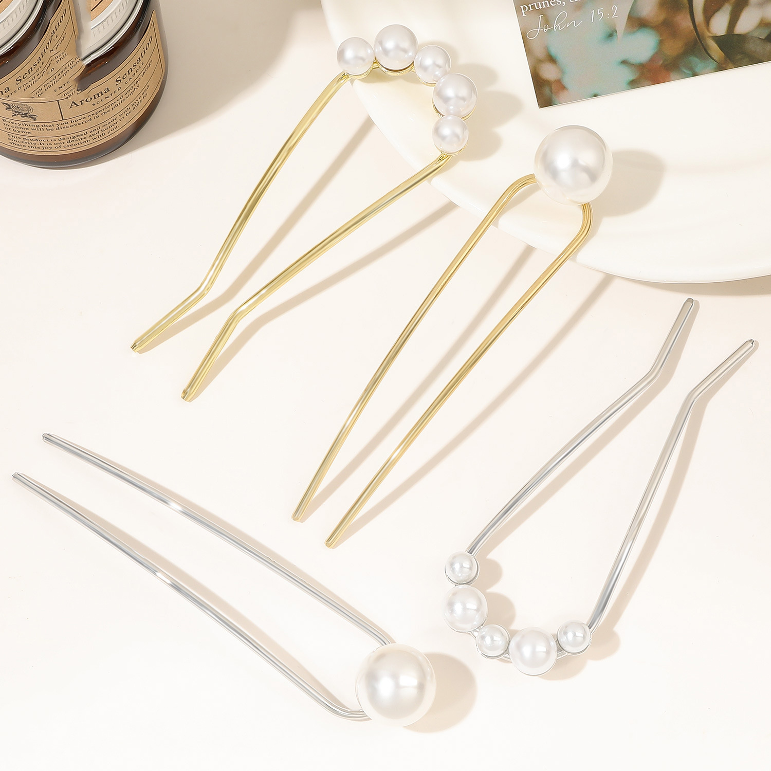 Nouvelle Épingle à Cheveux Mét - Pearl Hair Pin avis et prix