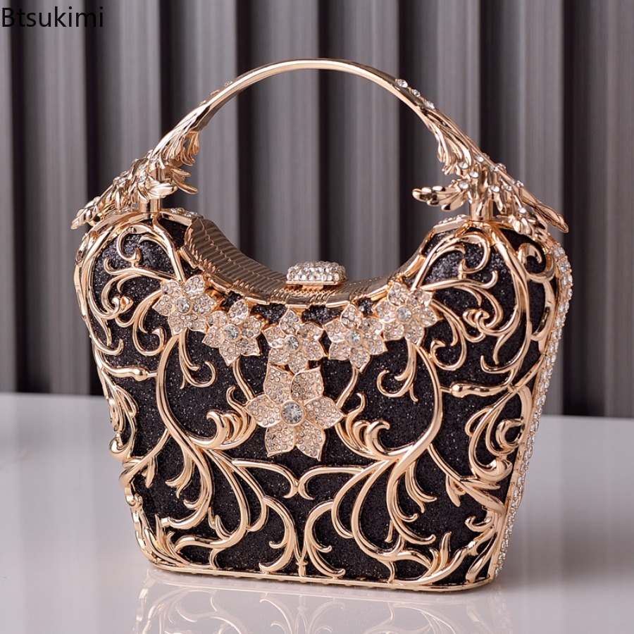 Sacs de soirée en métal ajouré - Wallet Chain Bag avis et prix