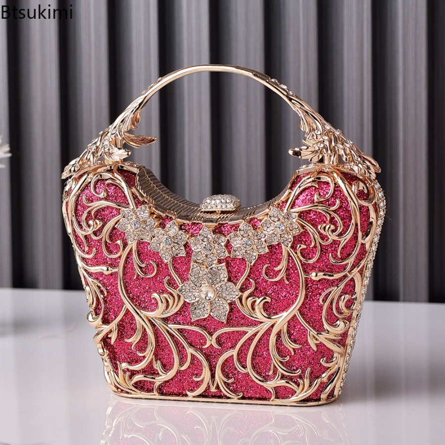 Sacs de soirée en métal ajouré - Wallet Chain Bag avis et prix