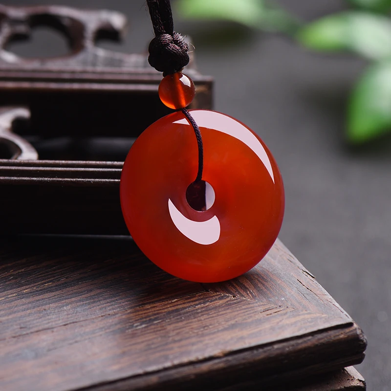 Pendentif beignet en Jade mult - Women Accessories Trendy avis et prix