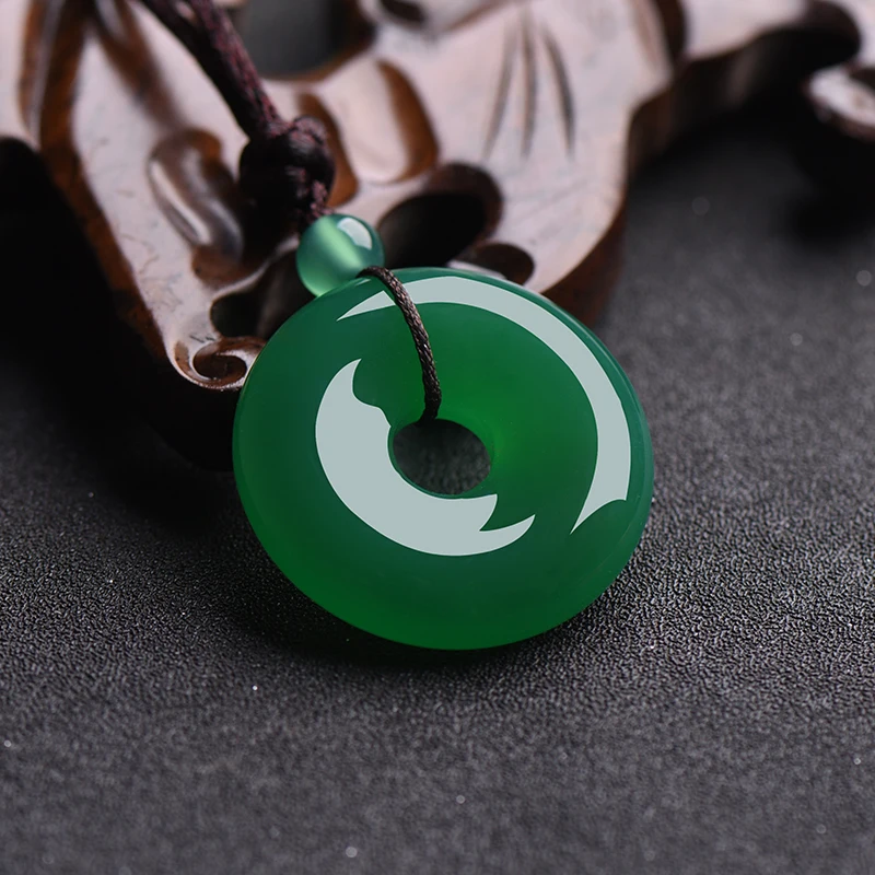 Pendentif beignet en Jade mult - Women Accessories Trendy avis et prix