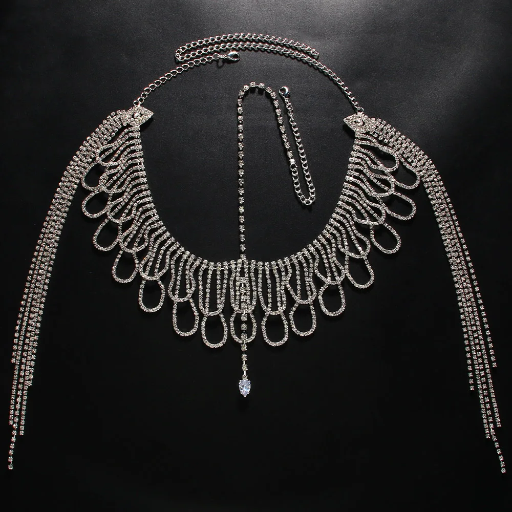 Multicouche strass frange tête - Women Accessories India avis et prix