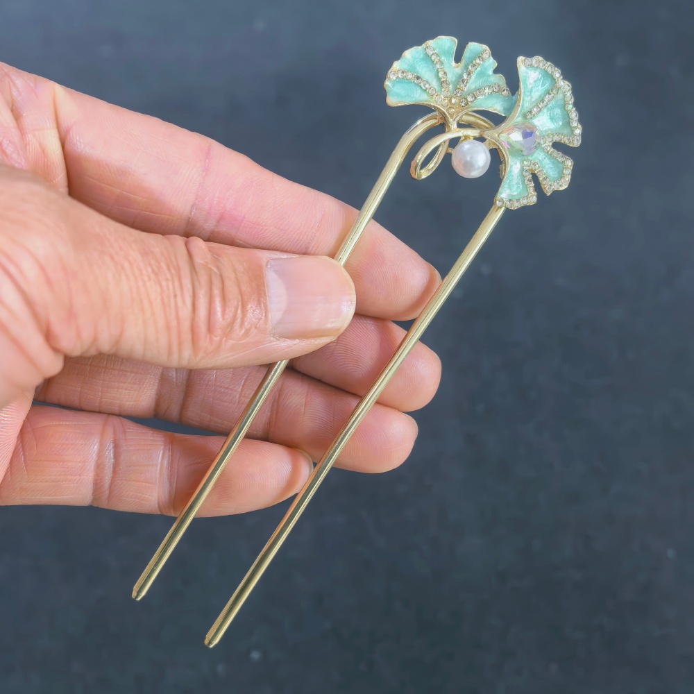Pique à cheveux vintage en mét - Pearl Hair Pin avis et prix