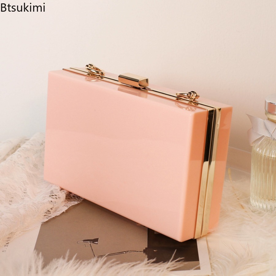 Sacs de soirée transparents en - Wallet Chain Bag avis et prix