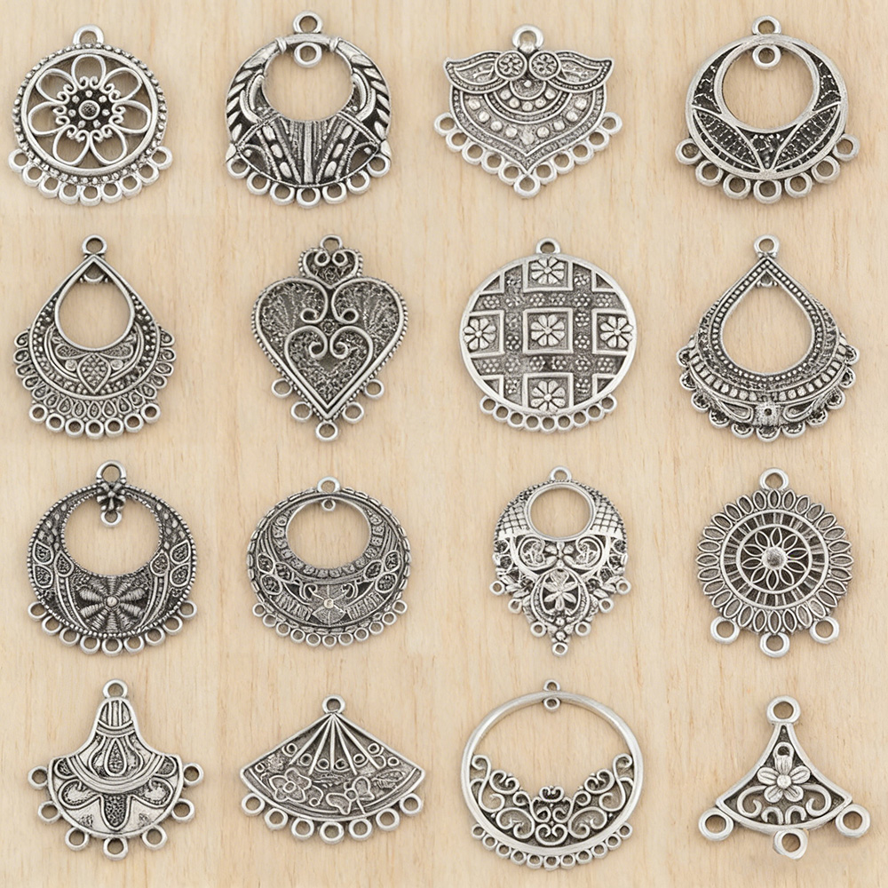 Breloques Tibétaines en Argent - Tassel Earrings Boho avis et prix