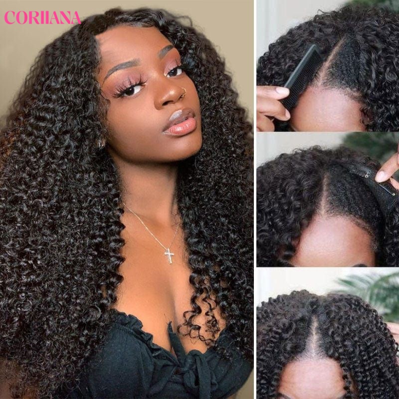 Perruque Afro Bouclée V Part e - Women Accessories India avis et prix